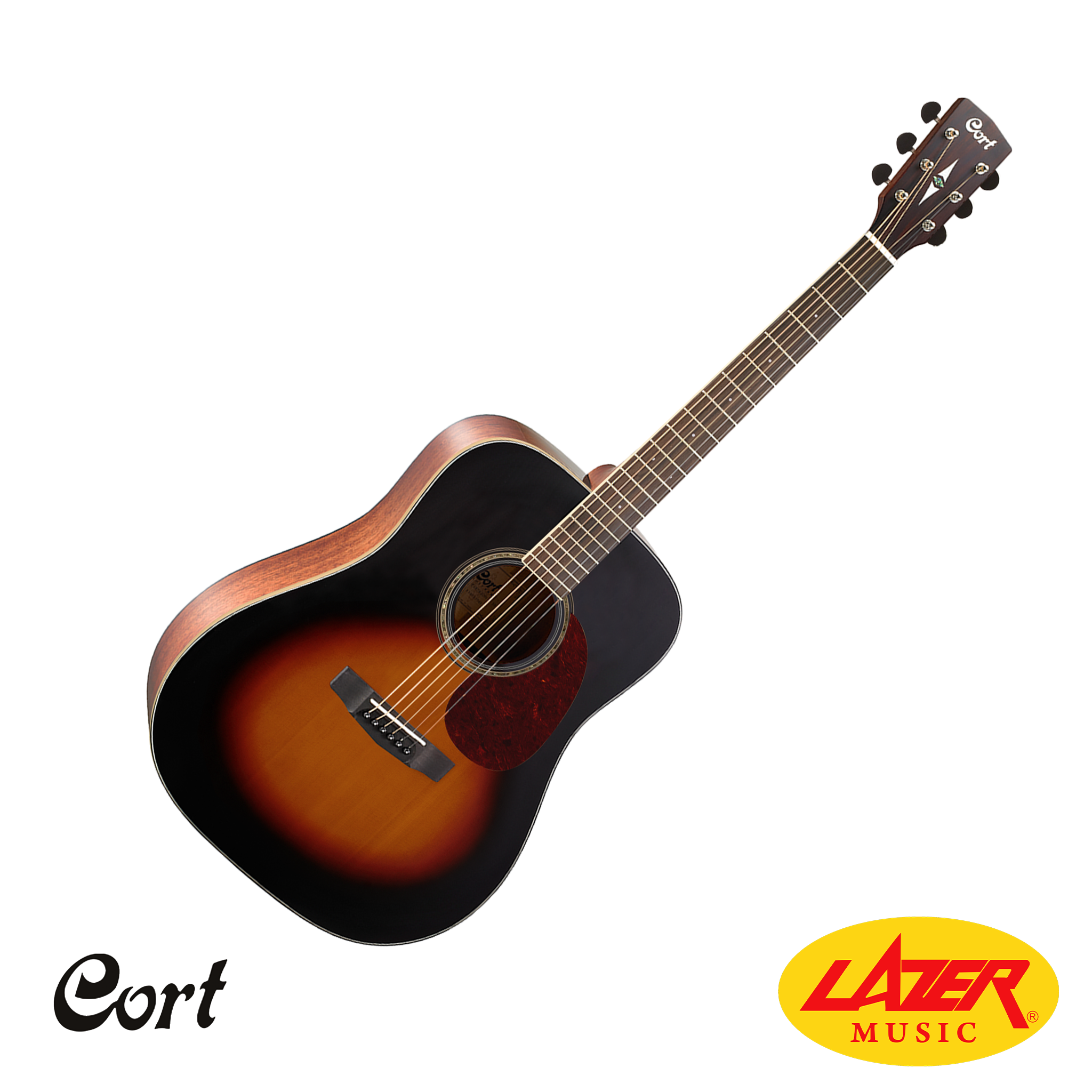 Cort Earth100 Acoustic Guitar (Sunburst)